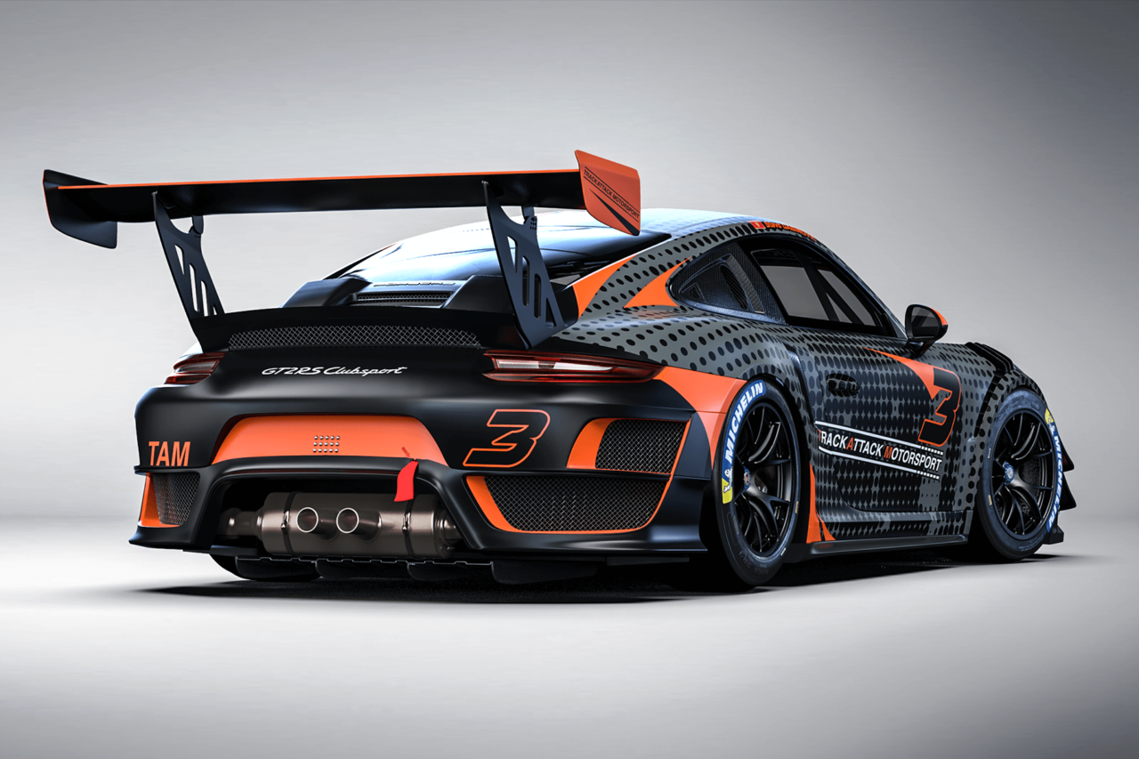 2019 TrackAttack Motorsport Porsche 911 GT2 RS Clubsport